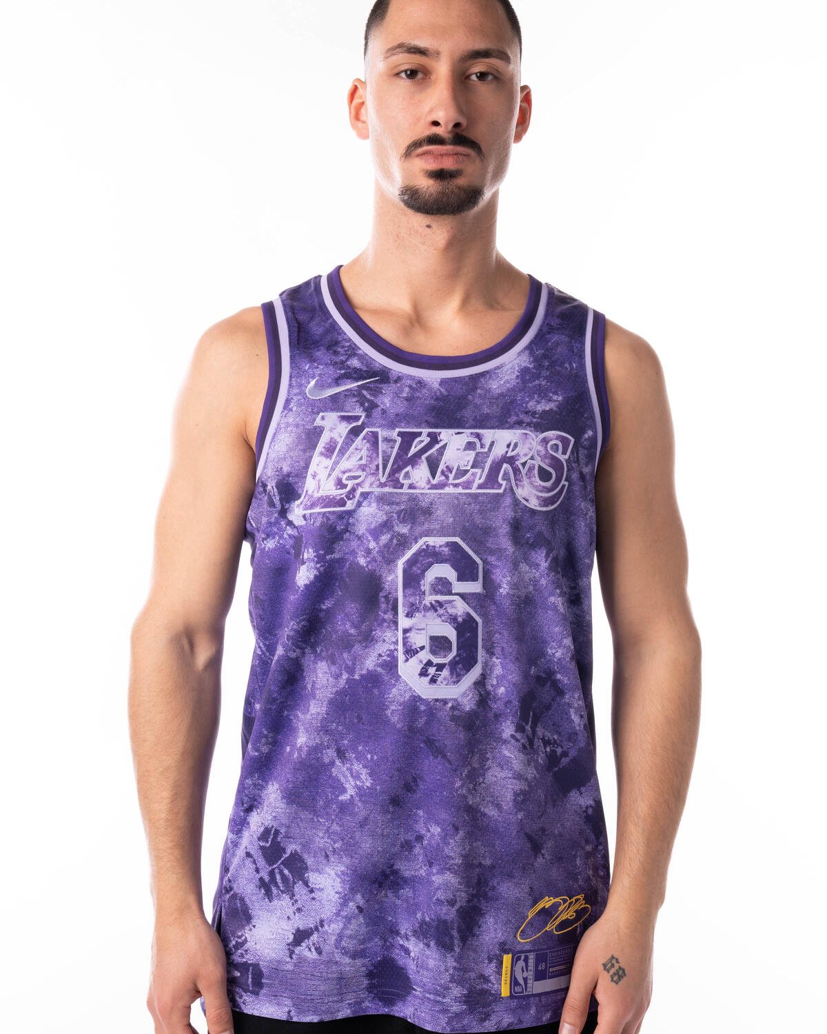 Lebron james lakers deals purple jersey